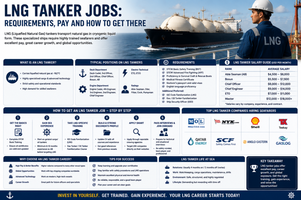LNG Tanker Jobs: Requirements, Pay and How to Get There